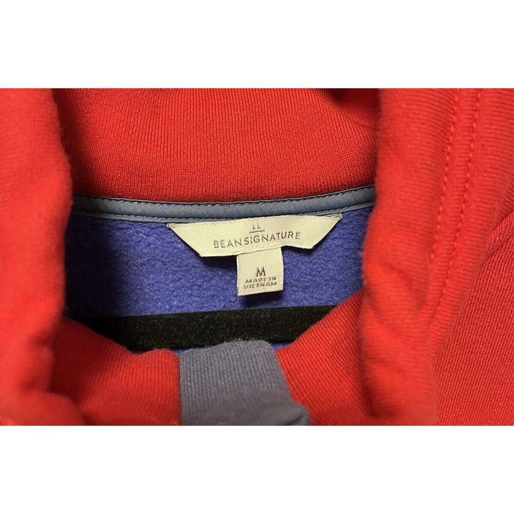Ll Bean Signature Colorblock Mock Turtleneck Swea… - image 3